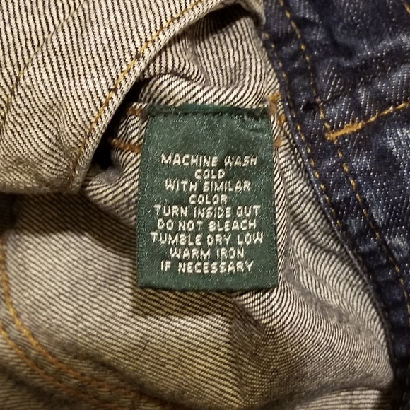 Ralph Lauren Jeans Co. Premium Medium Wash Denim Jean Jacket Wmn's Sz XS X-Small - Picture 11 of 12
